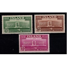 20-års uafhængighed. Reykjavik universitet. Postfrisk.